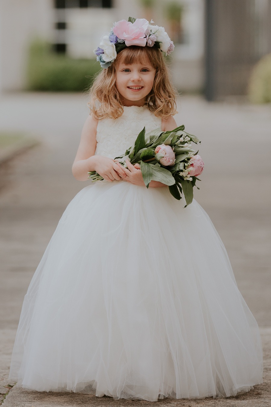 KINGDOM BOUTIQUE Shades Of Blush Gown - Ivory - SMALL SMARTS