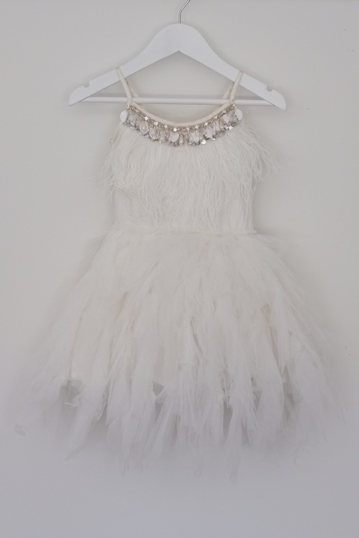 TUTU DU MONDE Swan Queen Tutu Dress - Milk - SMALL SMARTS